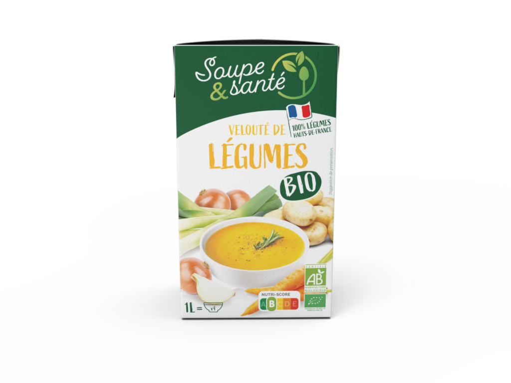 Velouté de légumes bio - Soup'idéale® - le N°1 de la soupe en