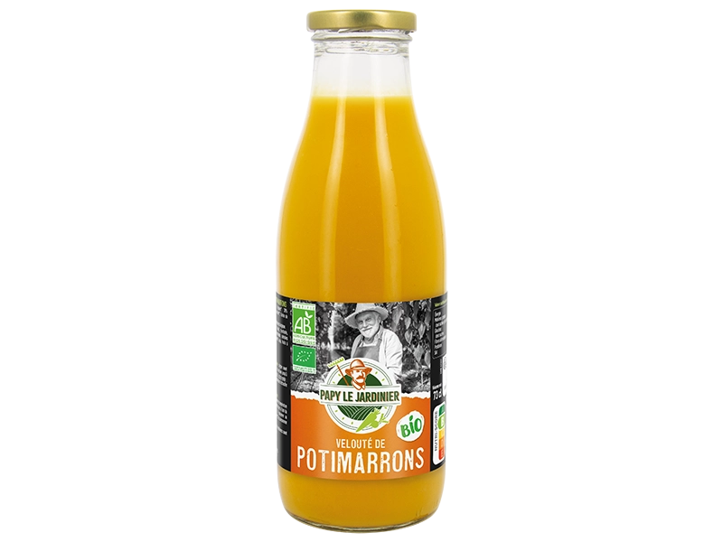Bouteille bio velouté potimarron