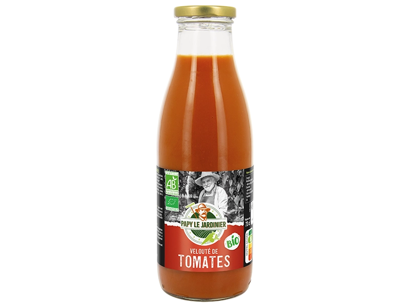 Bouteille bio velouté tomate