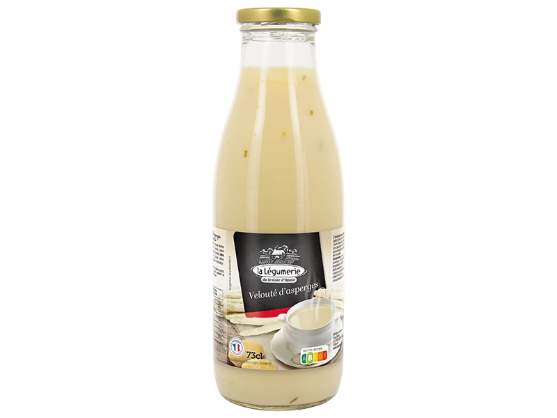 Bouteille classique velouté asperge