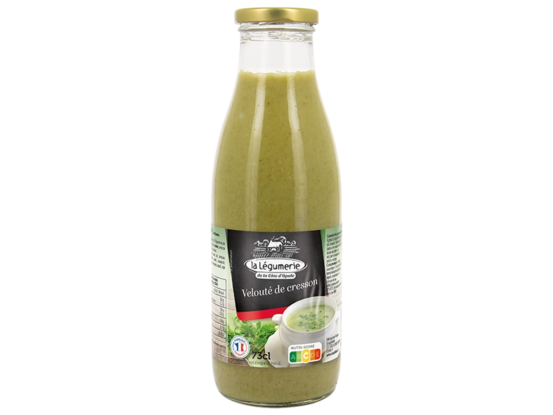 Bouteille classique velouté cresson