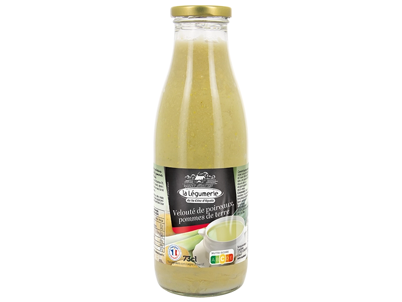 Bouteille classique velouté poireaux pommes de terre
