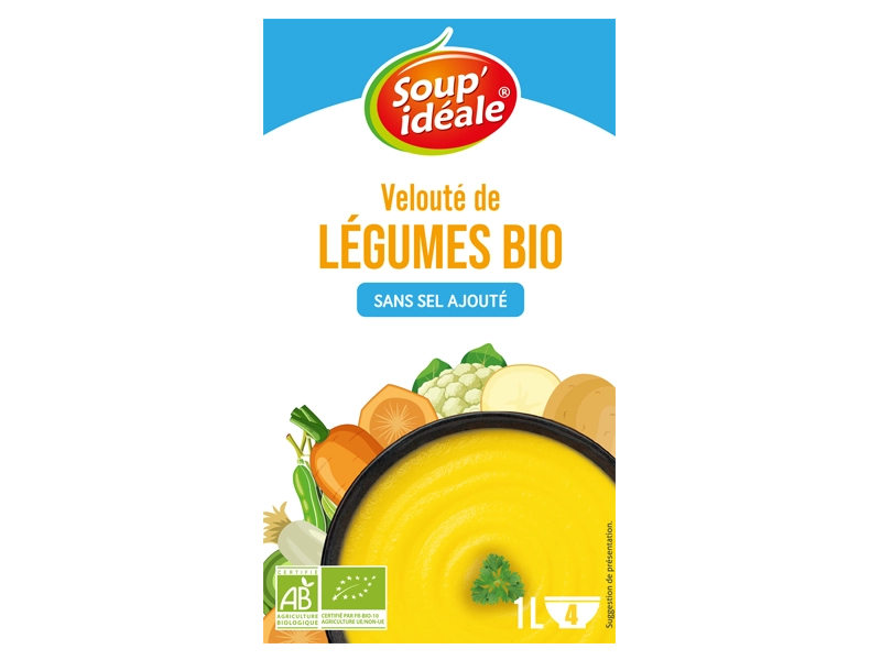 Brique bio sans sel ajouté velouté légumes