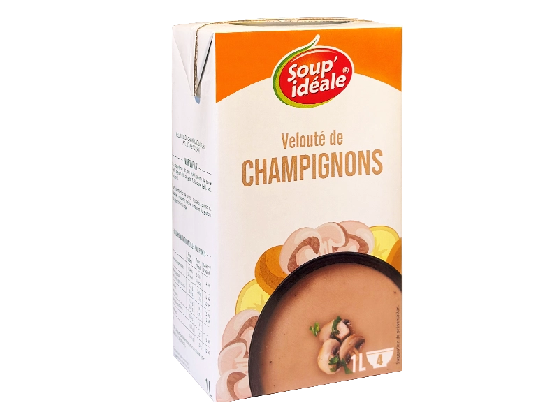 Brique classique velouté champignons