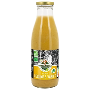 Vignette bouteille bio velouté légumes variés
