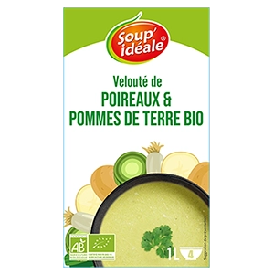 Vignette brique bio velouté poireaux pommes de terre