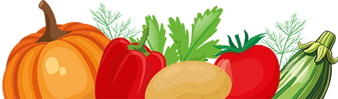 Bandeau Légumes footer mobile