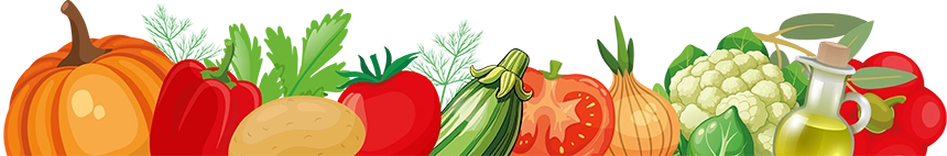 Bandeau Légumes footer tablette