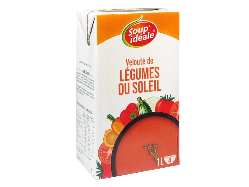 Brique classique velouté de légumes du soleil