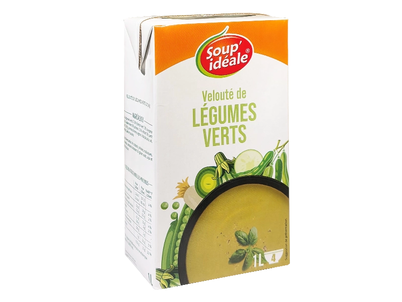 Brique classique velouté de légumes verts