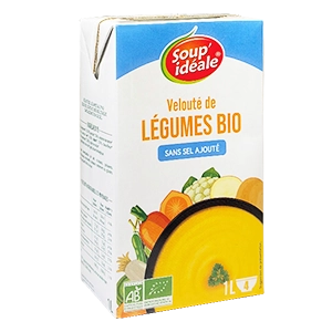 Vignette brique bio sans sel velouté légumes