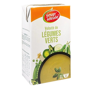 Vignette brique classique velouté de légumes verts