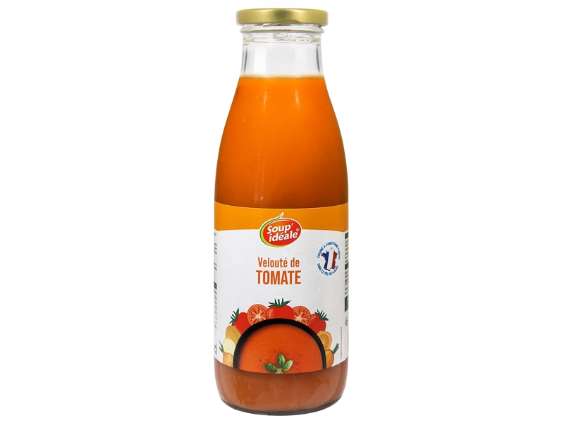 Bouteille velouté de tomate
